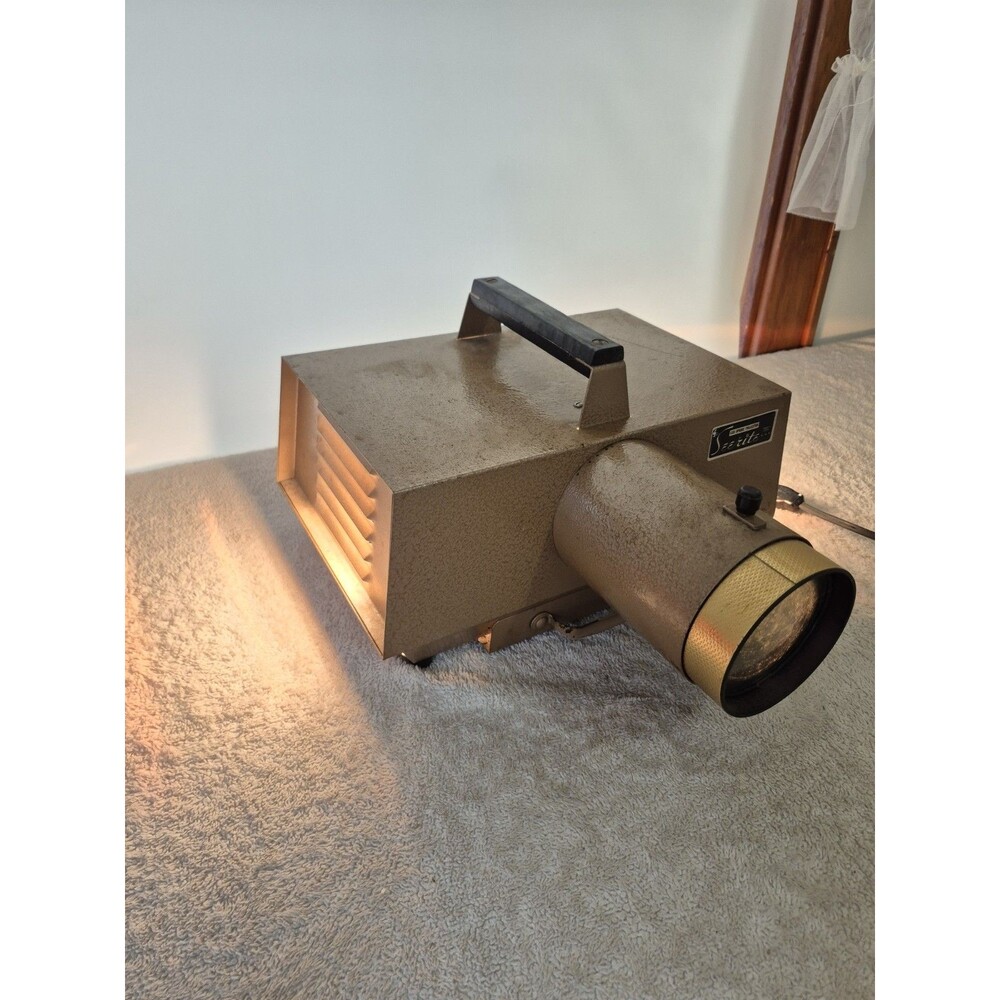 Vintage Seerite 6x6 Opaque Projector Testrite USA Works Lights Up
